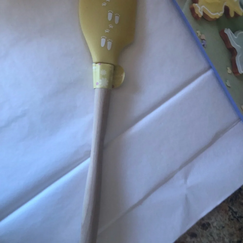 Easter books and Williams Sonoma Easter spatula